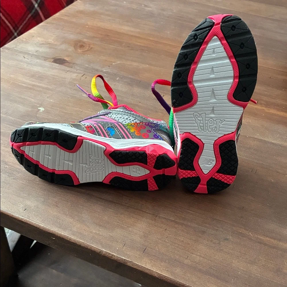 New Balance Kids' Sneakers with Rainbow Laces - Picture 2 of 6